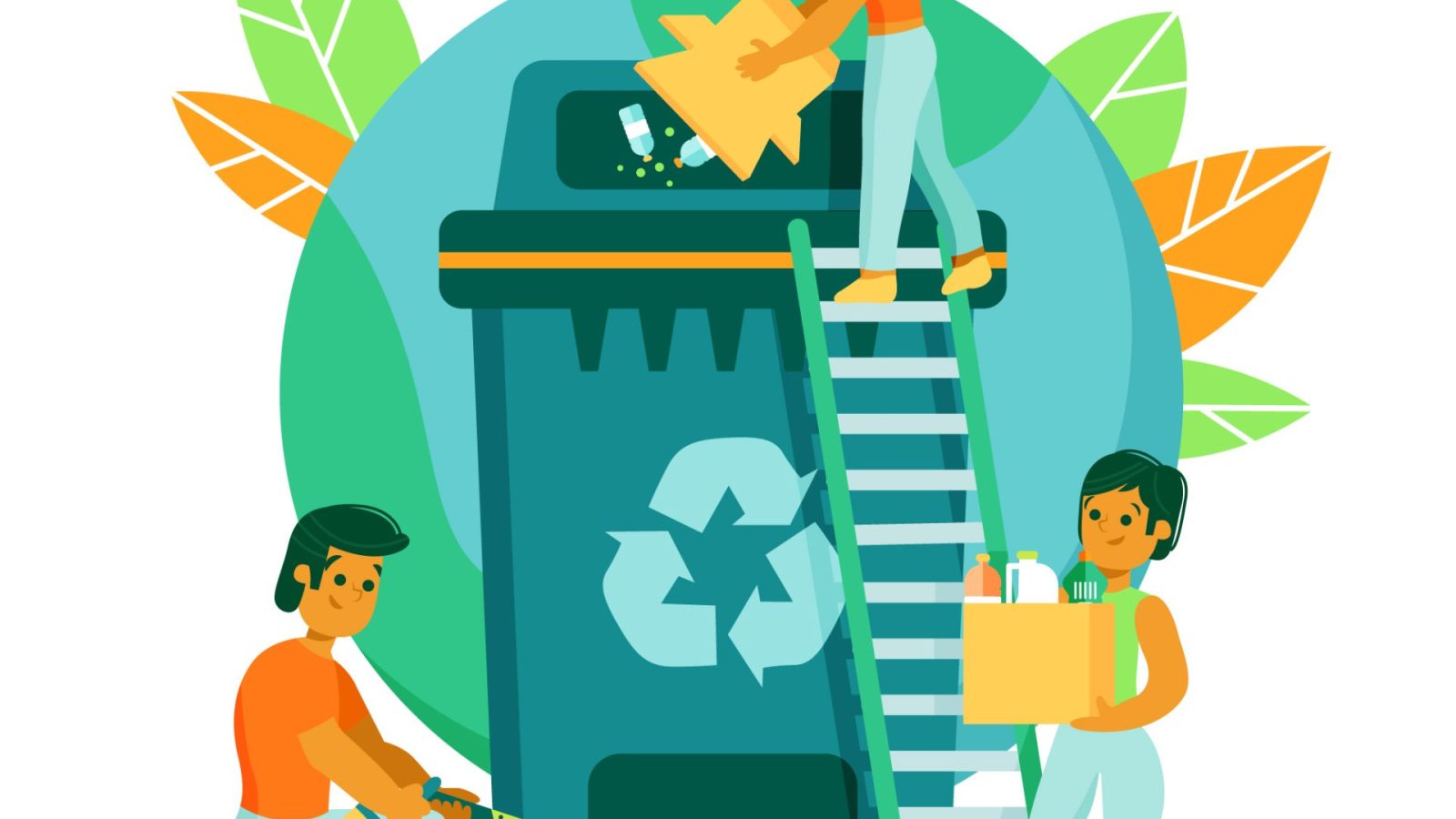 Points d’apport volontaire de tri sélectif