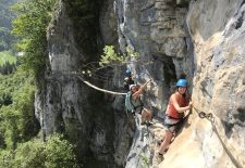 Sortie accompagnée dans la Via Ferrata du Mont