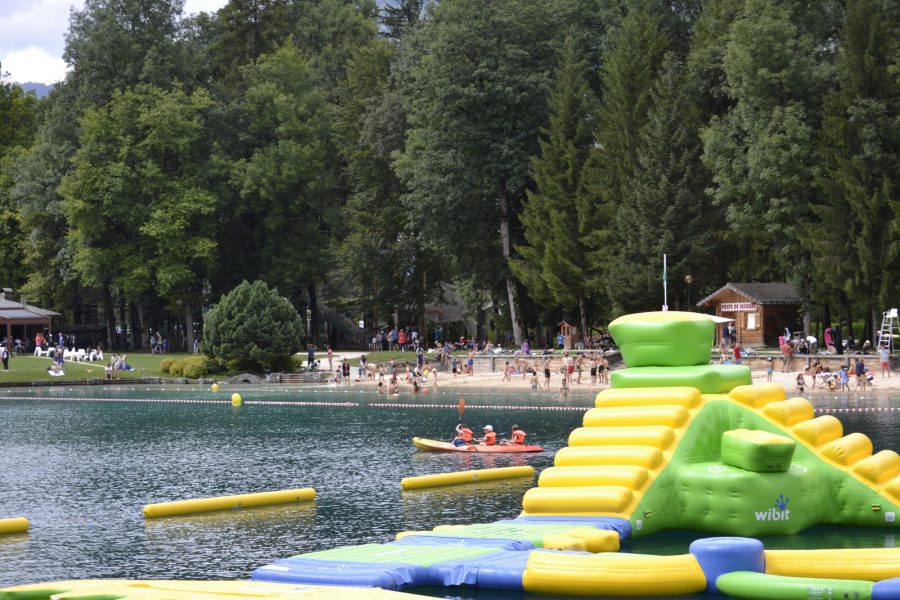 Le Splash sur le Lac Bleu