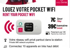 Location de boitiers Wifi Hippocket Wifi