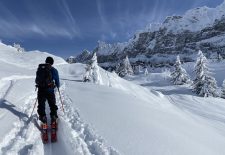 Le Refuge de Bostan (itinéraire raquette non balisé)