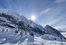 Le Refuge de Bostan (itinéraire raquette non balisé)