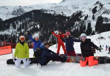 Cours collectifs snowboard enfants