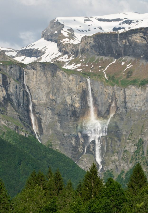 cascades au Cirque du Fer-à-Cheval