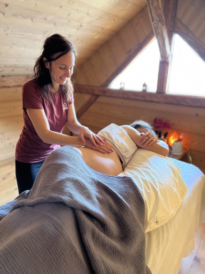 Massage femme enceinte