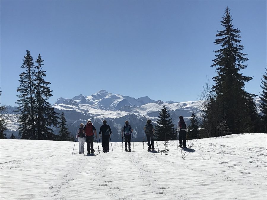 Le Bérouze sorties raquettes accompagnées l&rsquo;hiver
