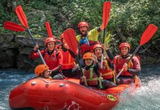 Sortie rafting sur la rivière du Giffre