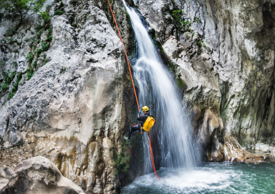 Canyoning en montagne !