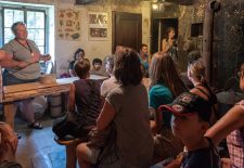 Visite de la Ferme Ecomusée du clos Parchet