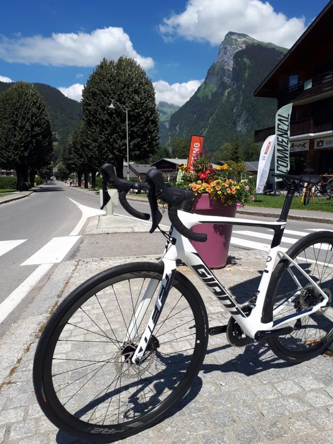 location vélo route samoens