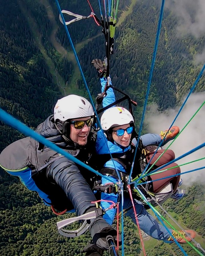 Vol parapente