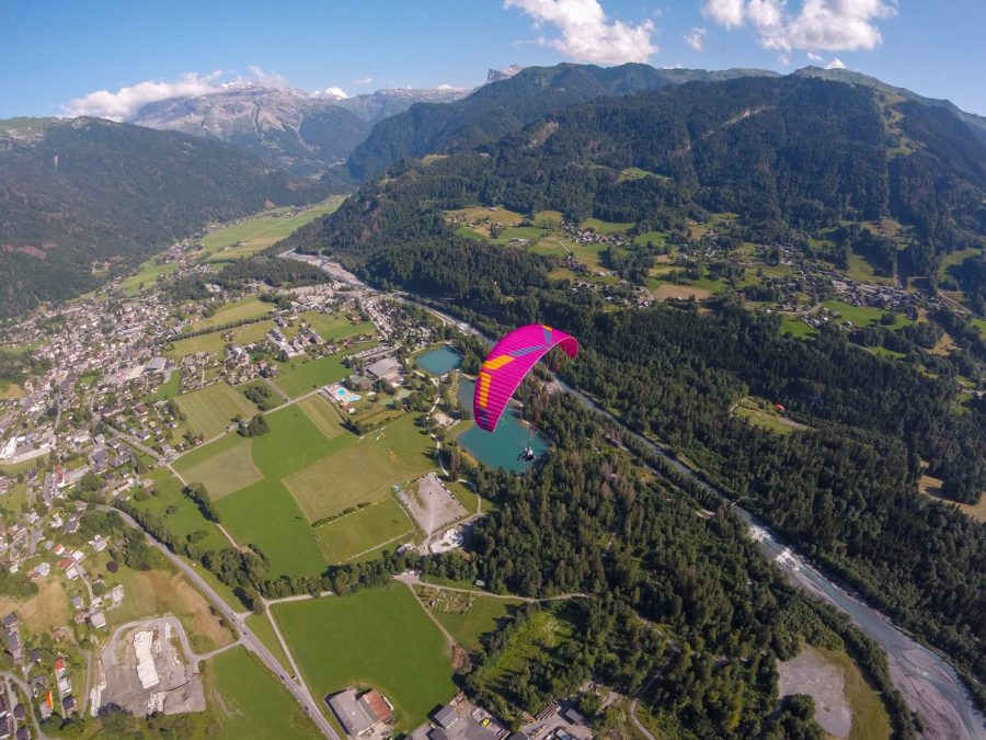 Vol parapente