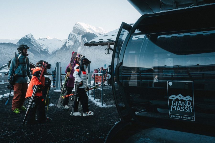 Skier au Grand Massif !