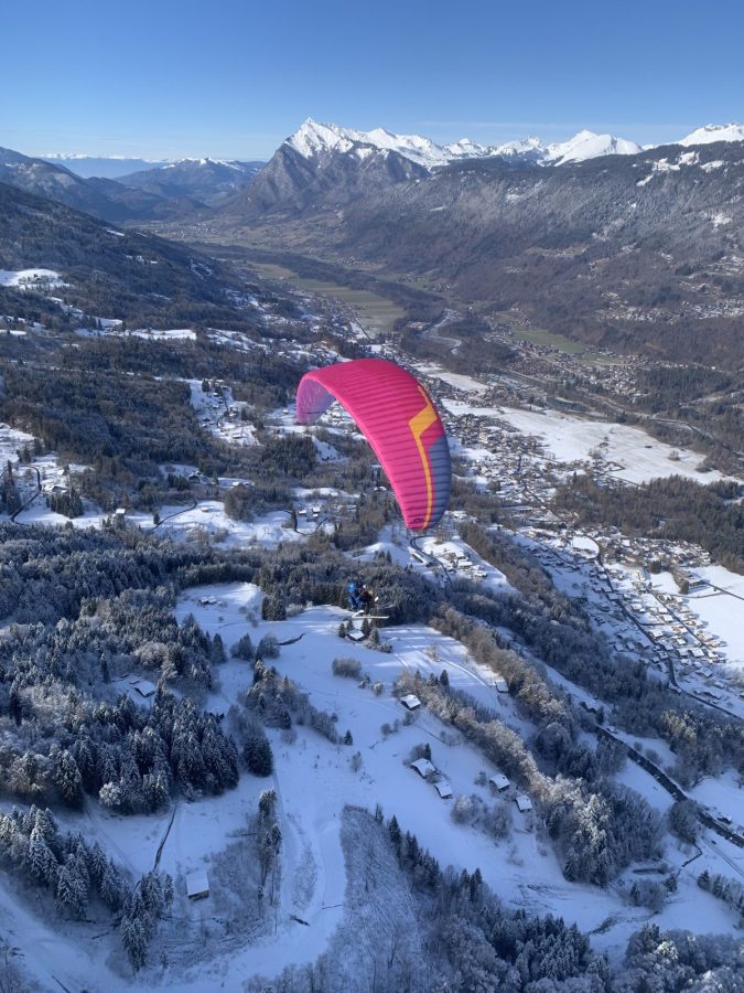 Baptême de l&rsquo;air en hiver