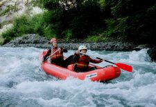 Sortie canoraft sur la rivière du Giffre
