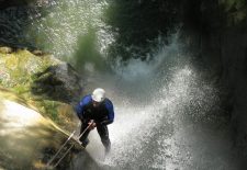 Sortie canyoning en Haute-Savoie