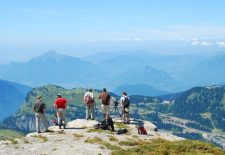 Rencontre sur les sentiers
