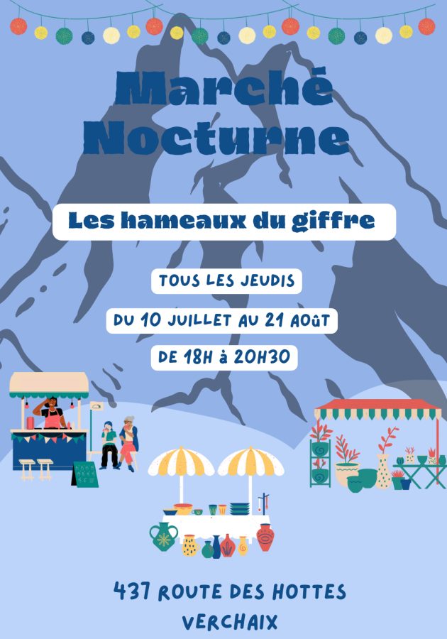 Marché nocturne aux Hameaux du Giffre_Verchaix