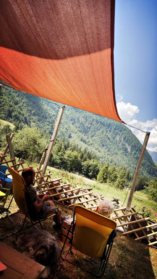Une terrasse avec une vue imprenable !