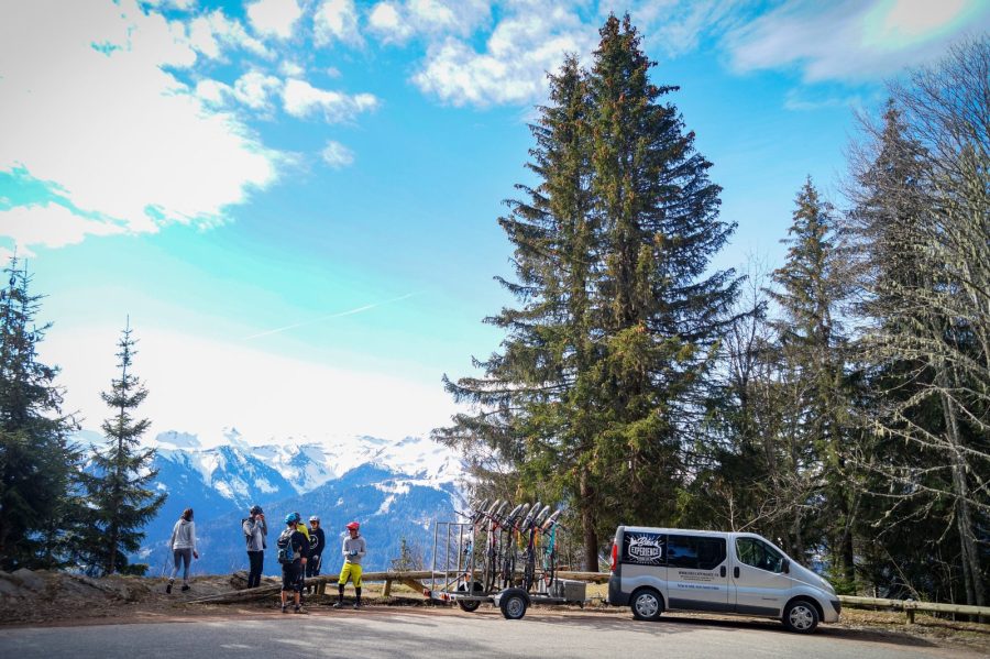 Shuttles enduro guidées