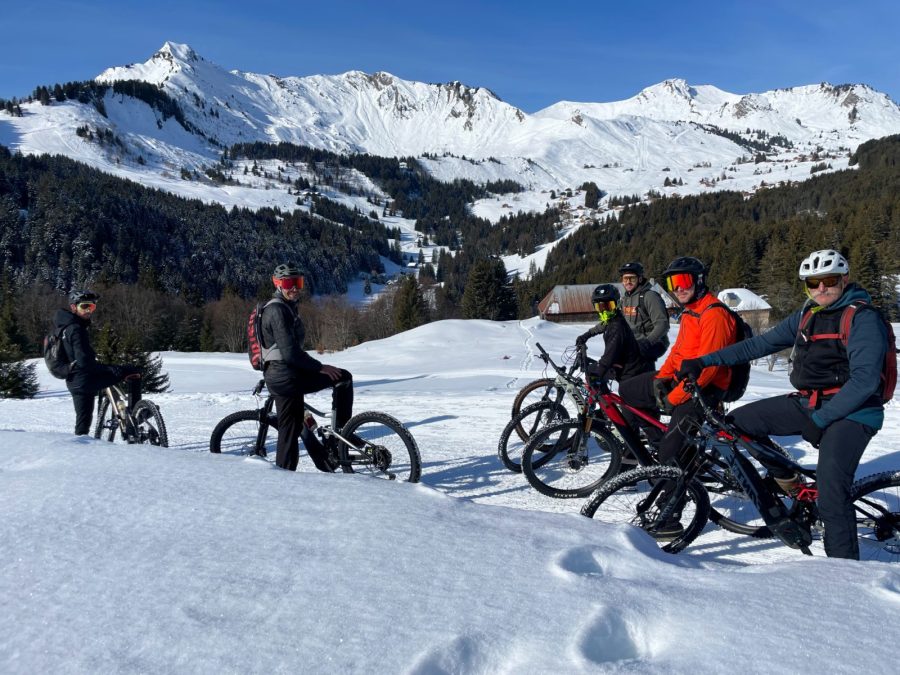 VTT électrique sur neige