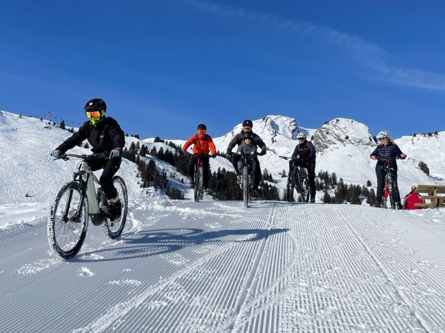 VTT électrique sur neige