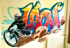 Graff and Bike