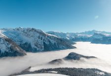 Itinéraire raquettes : La Bourgeoise depuis le chalet d’accueil de Joux Plane