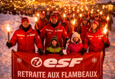 Retraite aux Flambeaux  – Morillon 1100 Les Esserts