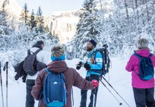 Randonnée en raquettes : Observation bouquetins et réserve naturelle