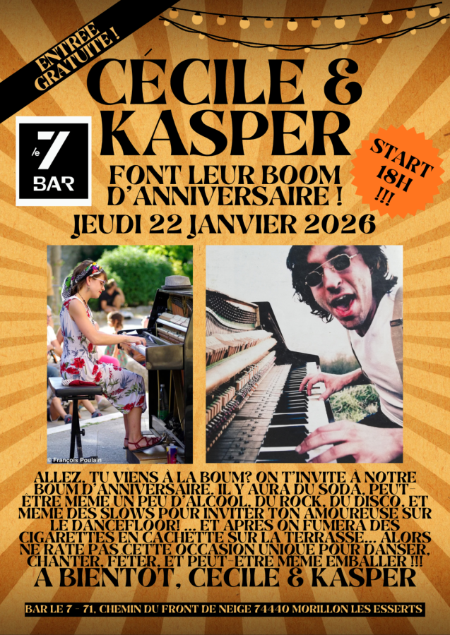 Cécile et Kasper font leur boom d&rsquo;anniversaire_Morillon