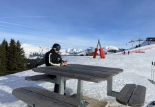 Aire de pique-nique sur les pistes de Morillon