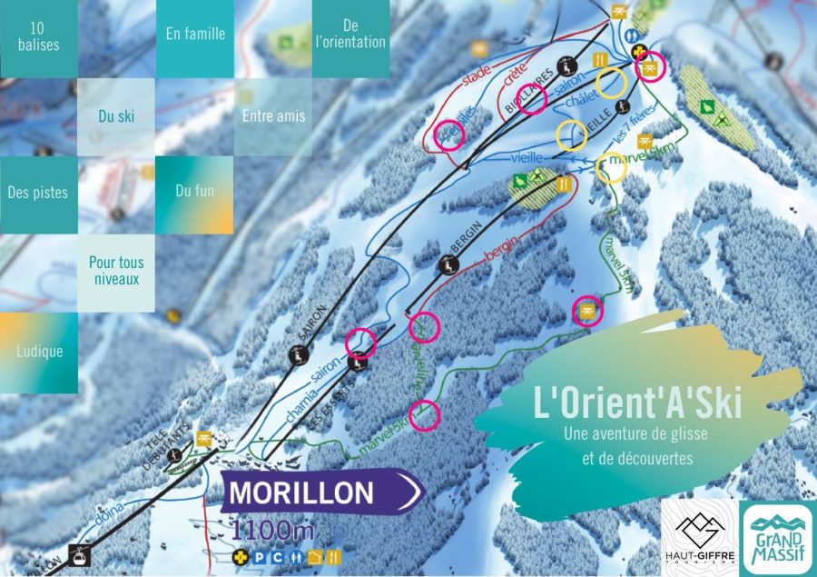 Course d&rsquo;orientation « L&rsquo;Orient&rsquo;a&rsquo;ski »_Morillon