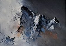 Exposition de Linday JAY – Peintures à l&rsquo;acrylique – Galerie d&rsquo;art Barbara Thollot