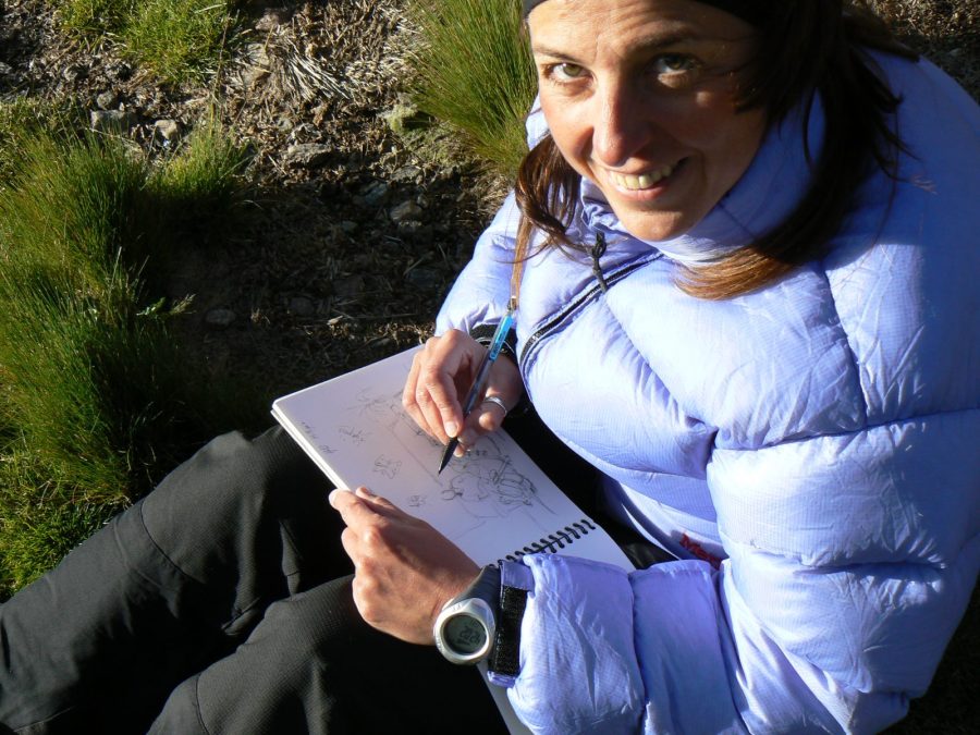 Exposition de Linday JAY – Aquarelles et Peintures à l&rsquo;huile – Galerie d&rsquo;art Barbara Thollot_Samoëns