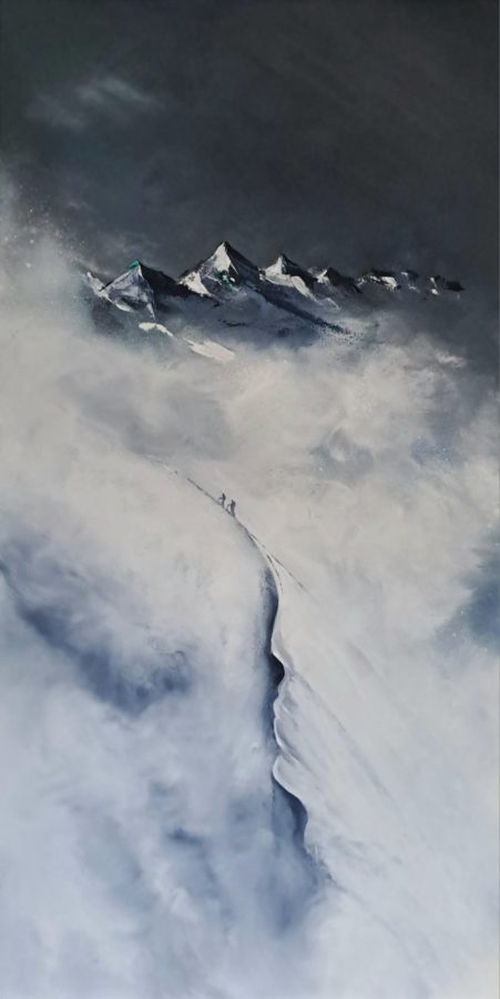 Exposition de Linday JAY – Aquarelles et Peintures à l&rsquo;huile – Galerie d&rsquo;art Barbara Thollot_Samoëns