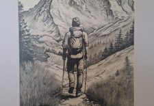 Exposition de peinture de Peggy Leclaire