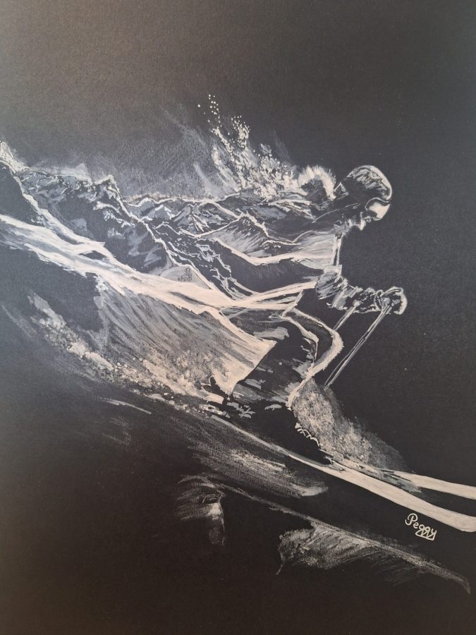 Exposition de peinture de Peggy Leclaire_Morillon