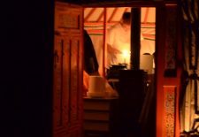 Rando nocturne avec fondue