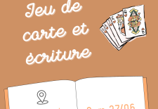 Atelier d&rsquo;Écriture Créative : Jeu de cartes et écriture