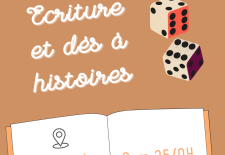 Ateliers d&rsquo;écriture créative : Écriture et dés à histoires