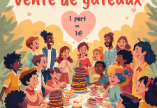 Vente de gâteaux au profit de la lutte contre les cancers pédiatriques