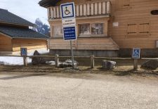 Parking PMR à Morillon 1100