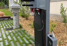 Borne de services vélo