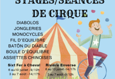 Stages / Séances de cirque – Châtillon-sur-Cluses