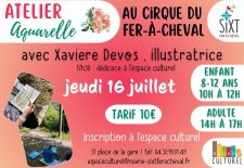 Ateliers aquarelle