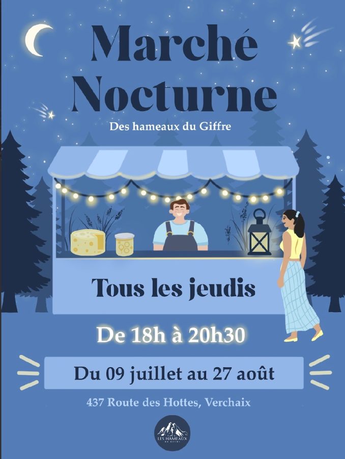 Marché nocturne aux Hameaux du Giffre_Verchaix