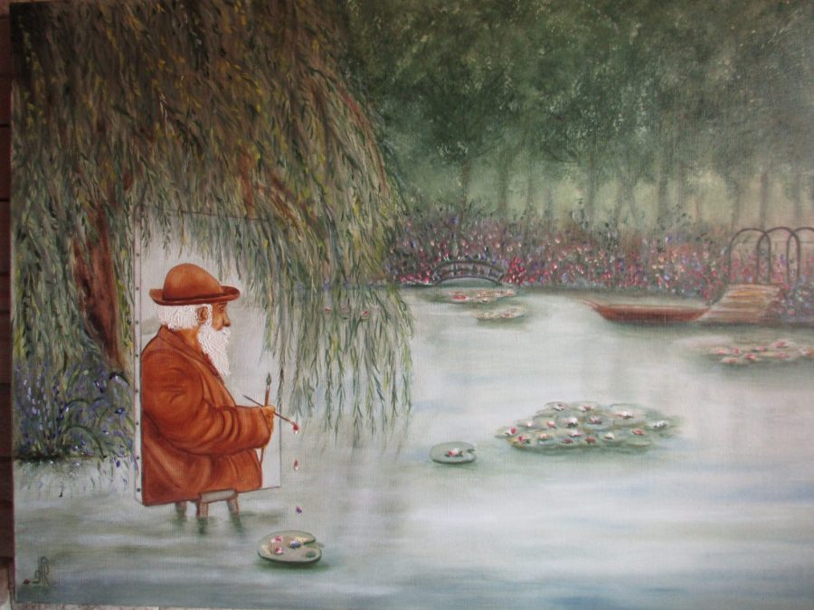 Exposition de peinture de Laurette Reviron_Morillon