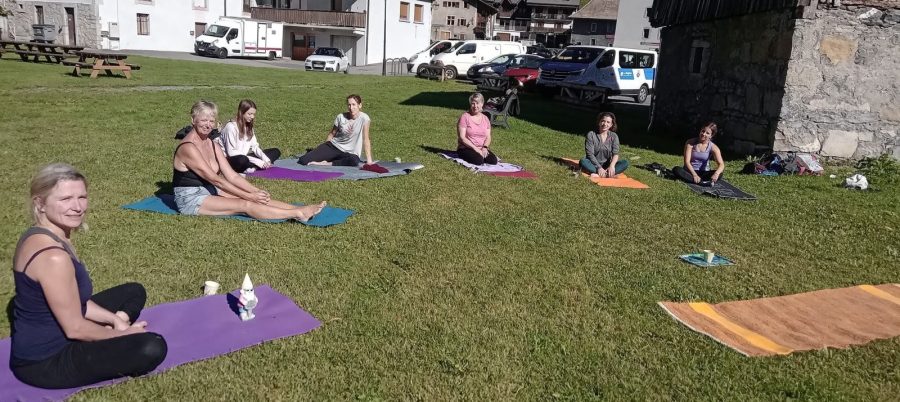 Hatha yoga en nature