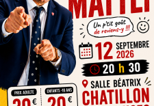 Jean-Michel Matteï en spectacle !